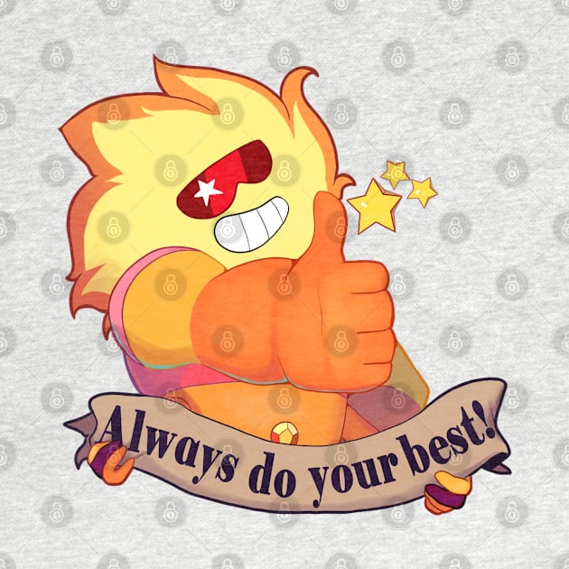 Sunstone Steven Universe - Always do your best by celestinaart